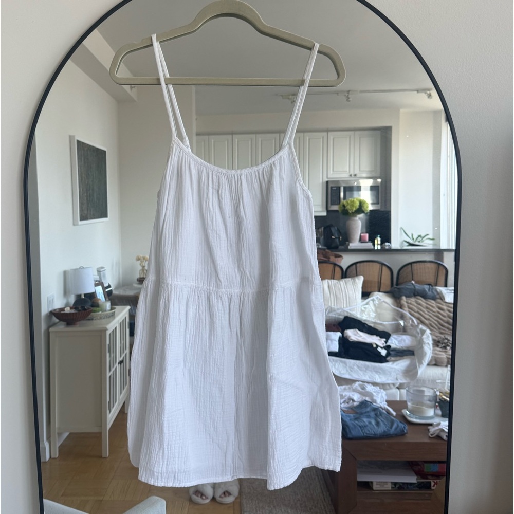 Wilfred Free White Cotton Dress